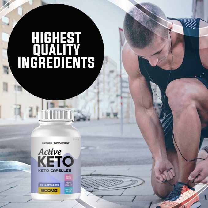 Active Keto Capsules (3 Pack, 180 Capsules) – Keto Supplement | Active Keto