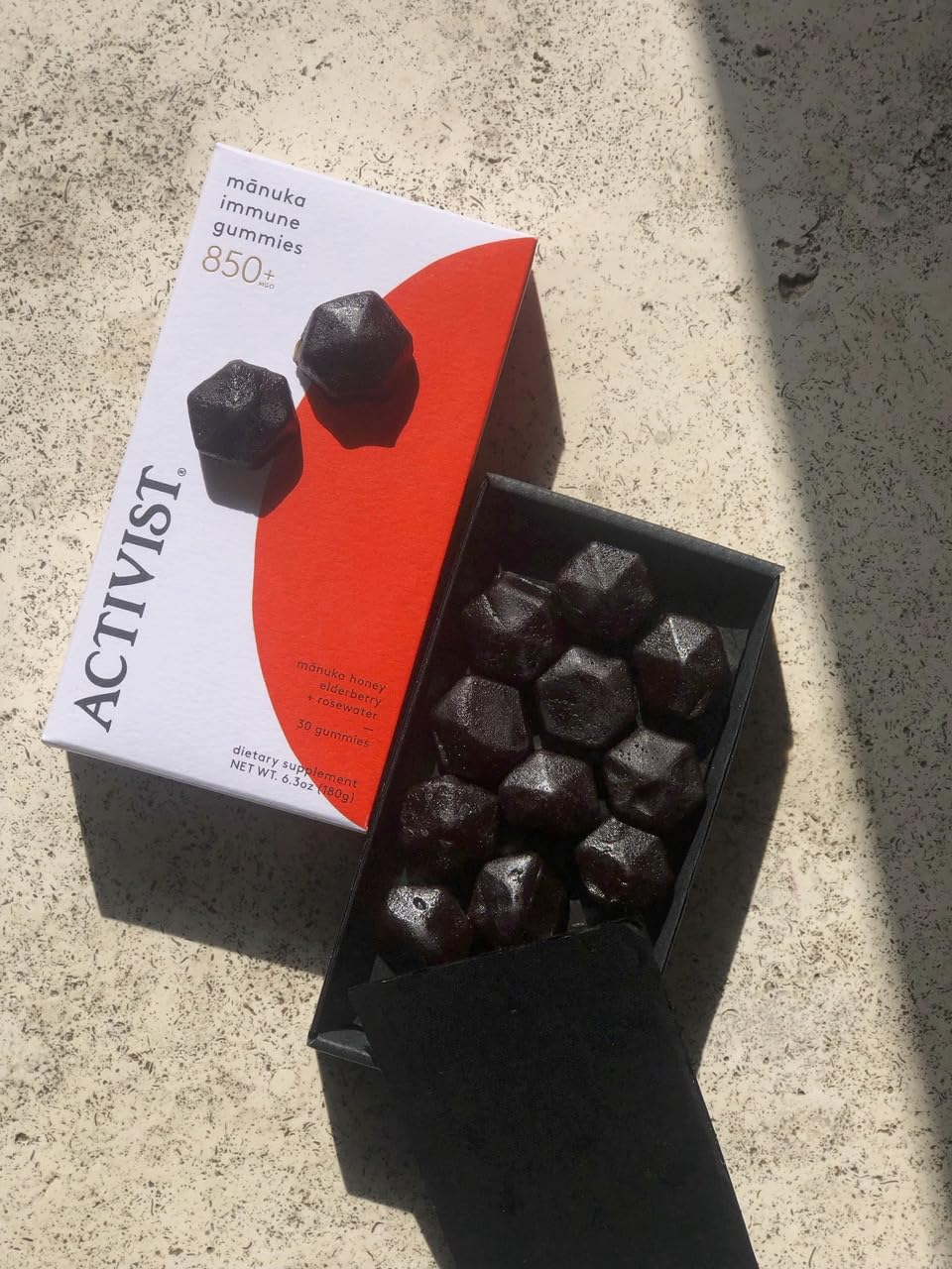 ACTIVIST Manuka Immune Gummies | Raw Mānuka Honey 850+MGO | Gluten-Free | 30 Gummies