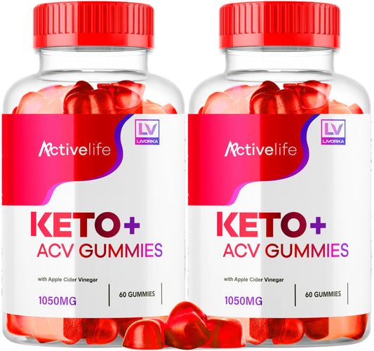 (2 Pack) ActivLife Keto ACV Gummies - Advanced Weight Loss BritishVita | Premium UK Vitamins & Wellness Supplements