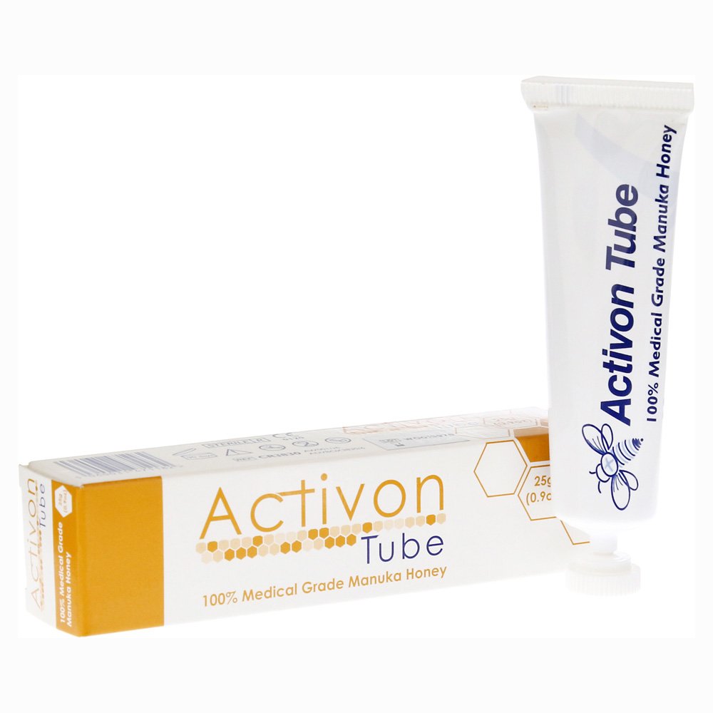 ActivOn Medical Grade 100% Manuka Honey Gel Tube – Wound Care Dressing