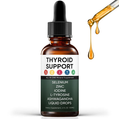 Actora Thyroid Support Liquid Drops – Berry Drop for Hormone Balance & Energy 120ml