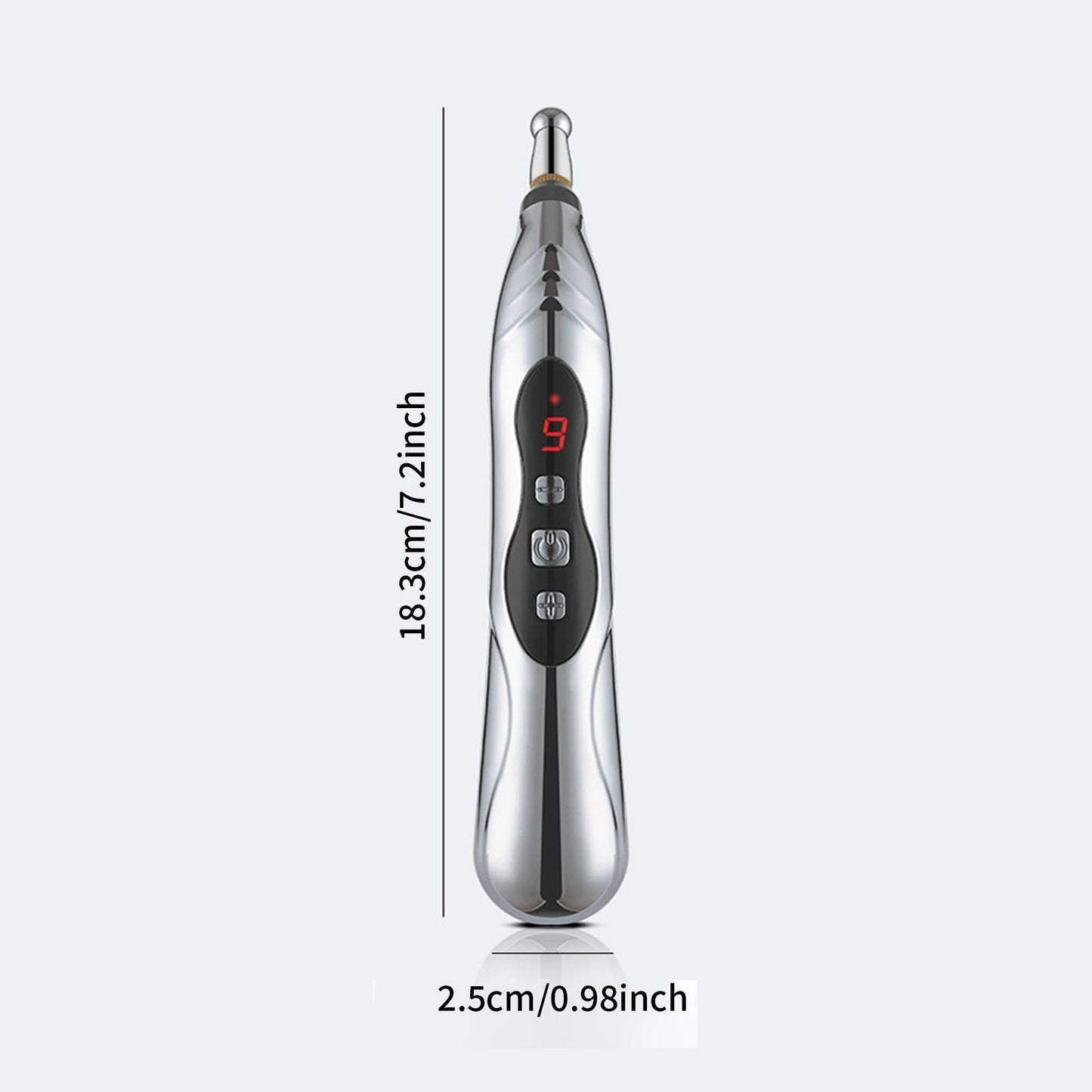Acupuncture Pen – 9 Intensity Levels 5-in-1 Electric Pain Relief & Meridian Massage