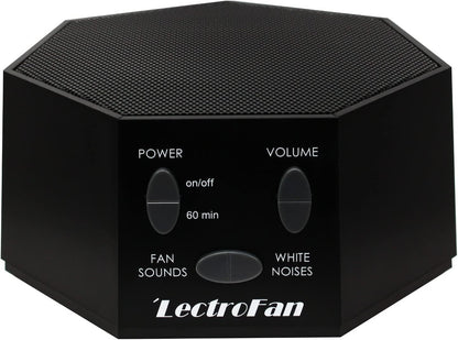 LectroFan Classic White Noise Machine by Adaptive Sound Technologies – Compact, Non-Looping Sounds for Sleep, Travel, and Study