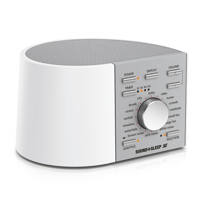 Adaptive Sound Technologies Sound Sleep SE Noise Machine – White Noise & Nature Sounds for Sleep