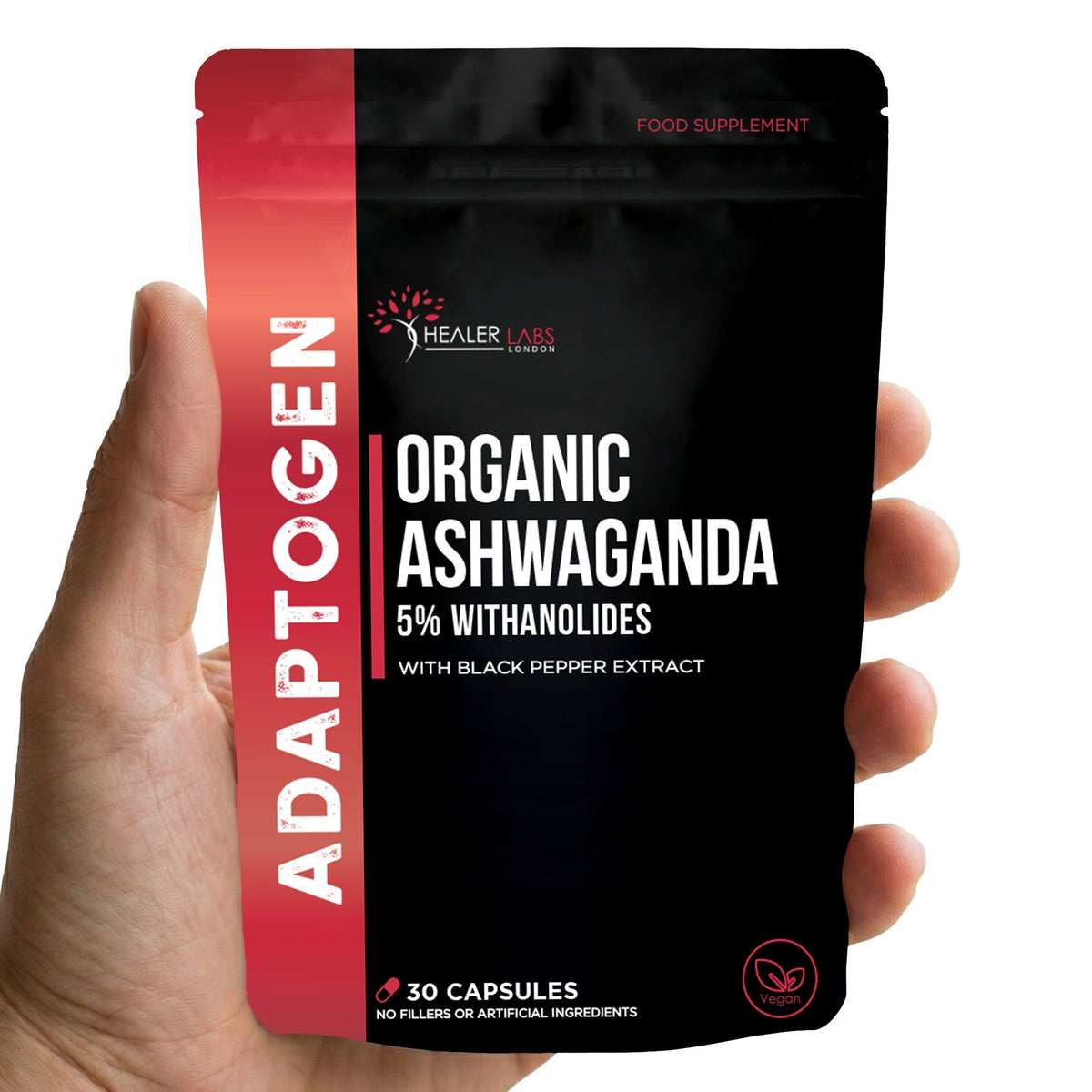 Ashwagandha 5% Withanolides Healer Labs London