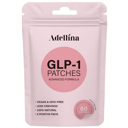 Adellina GLP-1 Patches 60 Count – Berberine & L-Glutamine, 2 Months