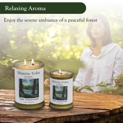 ADK Shinrin Yoku Scented Candle – 10 oz Soy Wax, Made in USA | Adirondack Fragrance & Flavor Farm