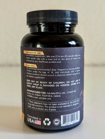 Adndale NAD Resveratrol Supplement – Liposomal NAD+ NMN Alternative 18-in-1 Fusion (90 Capsules)