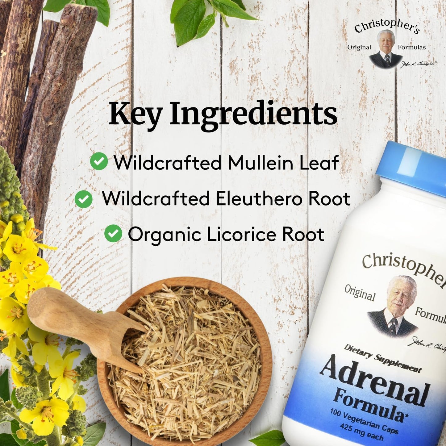 Christopher's Original Formulas Adrenal Formula – Stress & Adrenal Health