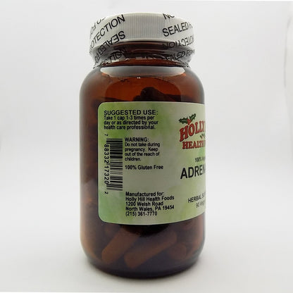 Holly Hill Health Foods: Adrenal Rx 100% Vegetarian, 90 Vegetarian Capsules