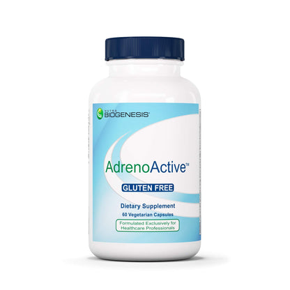 Nutra BioGenesis AdrenoActive - Supports Healthy Stress Response | Gluten Free - 60 Capsules