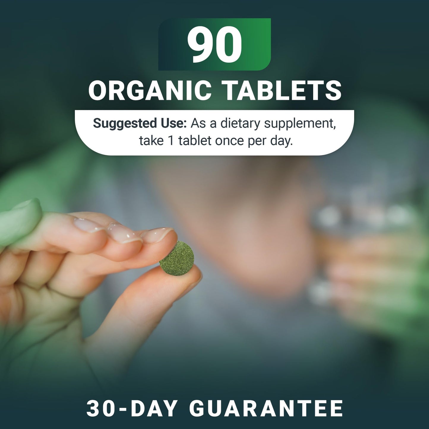 Dr. Berg's Greens Superfood – Cruciferous Veggie Tablets (90 Count)