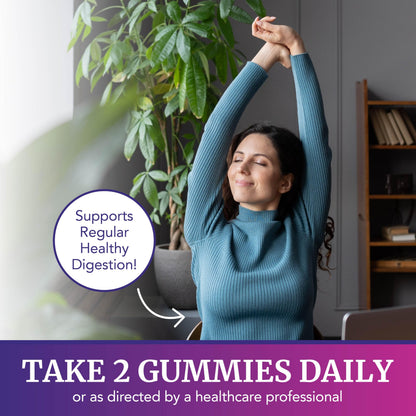 Magnesium Citrate Gummies – Extra Strength, Calm & Digestion | Vegan, Non-GMO | Raspberry 60 Ct