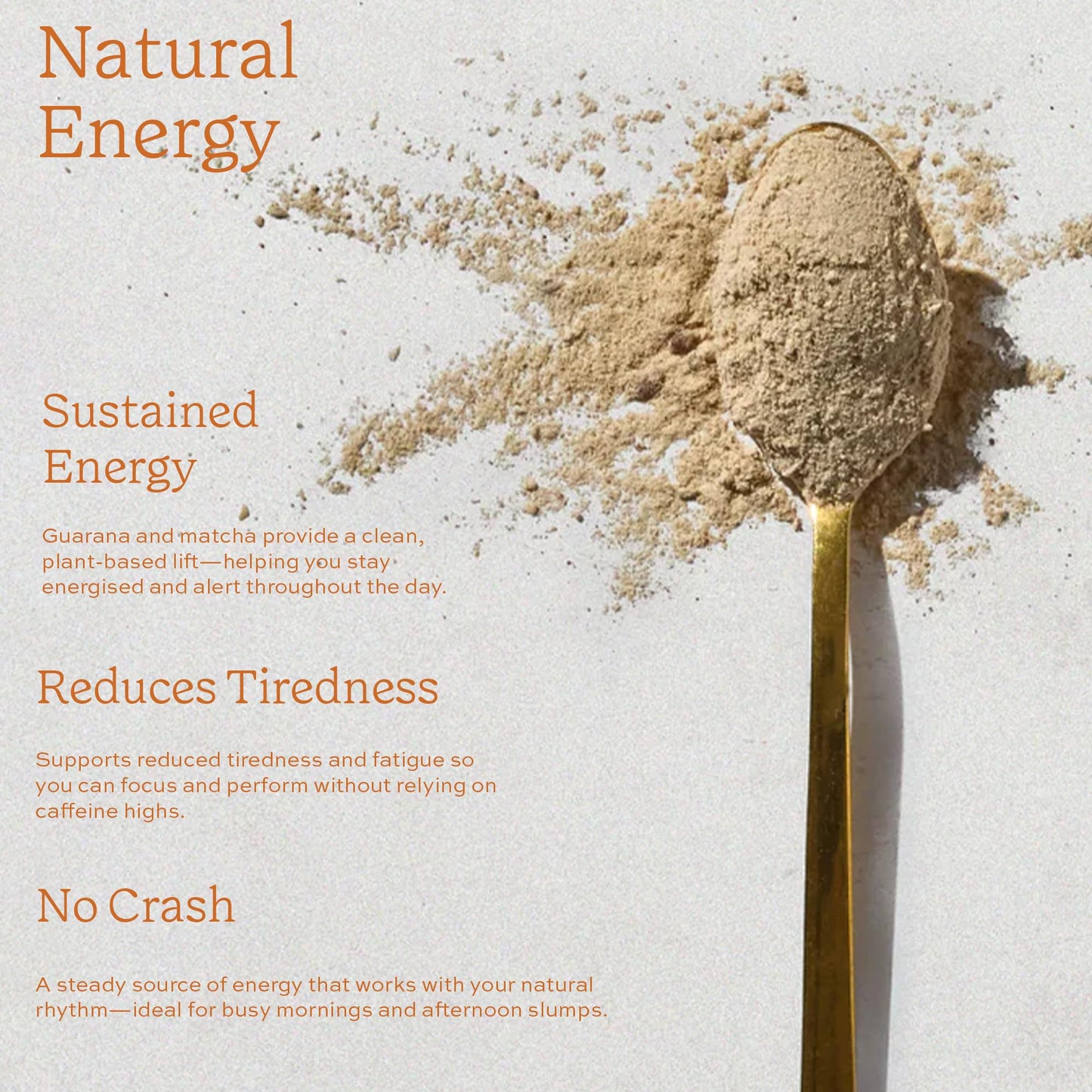 Aduna Organic Energy Superfood Blend - 100% Natural Stir-In Powder (250g) | 10+ Superfoods