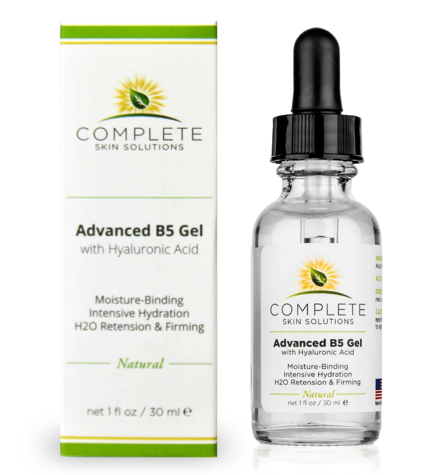 Advanced B5 Gel with Hyaluronic Acid 1 oz - Hydrating Vitamin B5 Serum