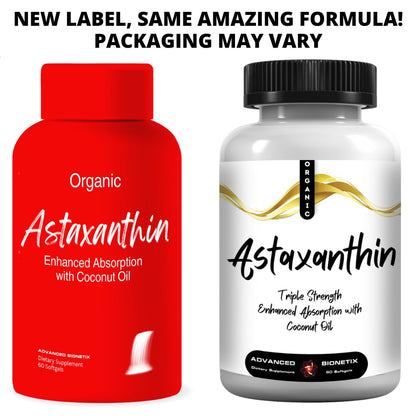 Advanced Bionetix AstaQuil Astaxanthin 12mg - 2 Pack, 120 Softgels