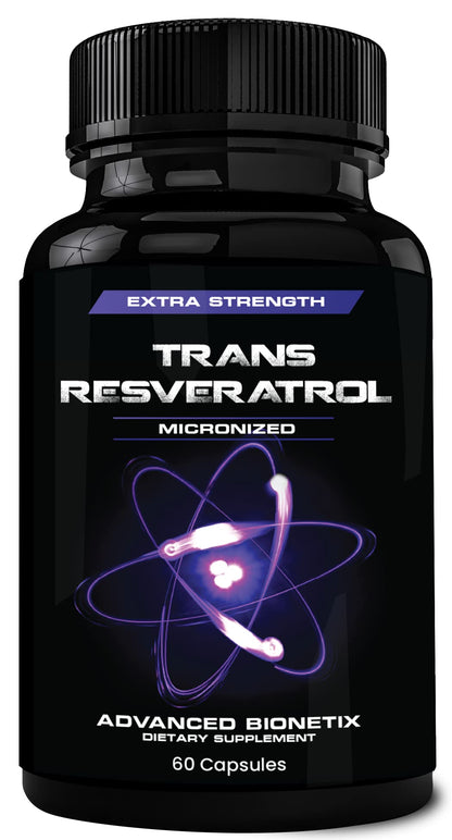 Advanced Bionetix 2X Micronized Trans-Resveratrol 1200mg – Antioxidant Health