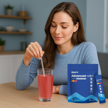 Advanced Calm Cortisol-Drinking Mix with Magnesium Glycinate & L-Theanine