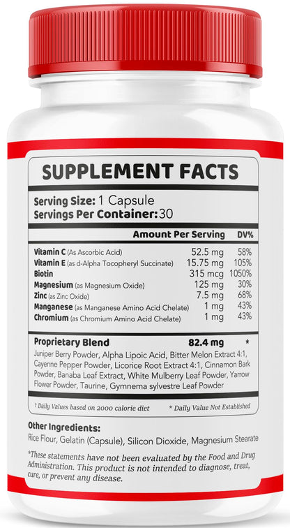 Sugar Delete Capsules (3 Pack) – Official Supplement, All-Natural Formula
