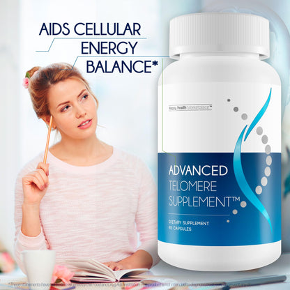 Advanced Telomere Support – Best Telomere Supplement for Anti-Aging, NAD Boost & Nrf2 Activation