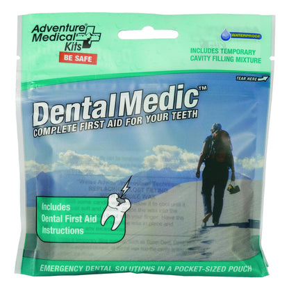 Adventure Medical Kits Dental Medic Kit - Travel Dental Emergency Kit with Orasol Gel & Temporary Cavity Filling