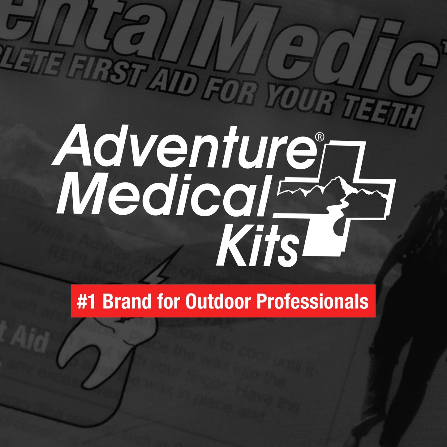 Adventure Medical Kits Dental Medic Kit - Travel Dental Emergency Kit with Orasol Gel & Temporary Cavity Filling