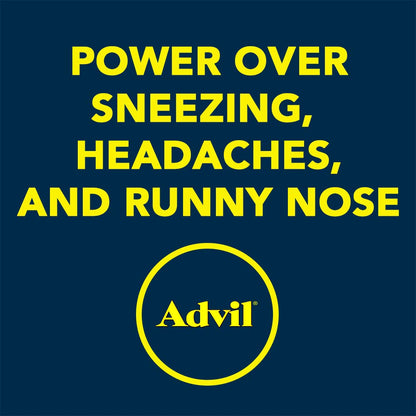 Advil Allergy and Congestion Relief Tablets – Pain Relief, Fever Reducer & Allergy Support