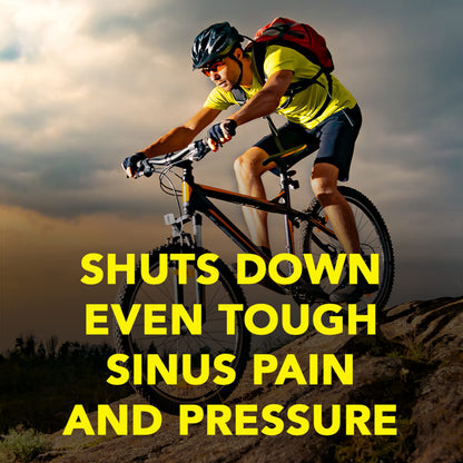 Advil Sinus Congestion and Pain Relief — Ibuprofen 200mg + Phenylephrine HCl 10mg, 50 Coated Tablets