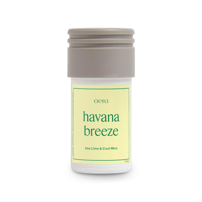 Aera Havana Breeze Deodorizing Fragrance Refill for Mini Aera Diffuser – Key Lime & Cool Mint (12.5mL)