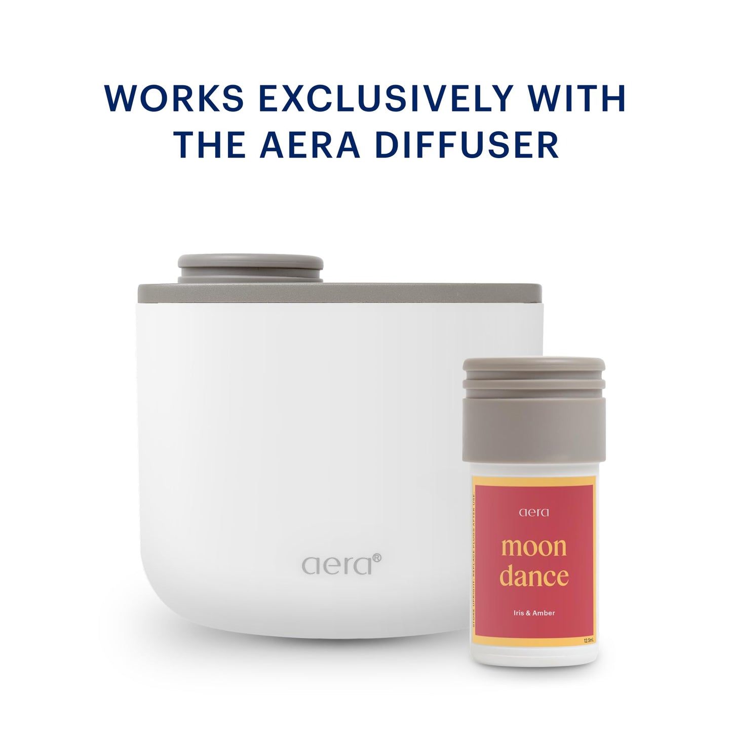 Aera Mini Moondance Essential Oil for Home – Iris, Bergamot, Amber & Vanilla | Diffuser Capsule