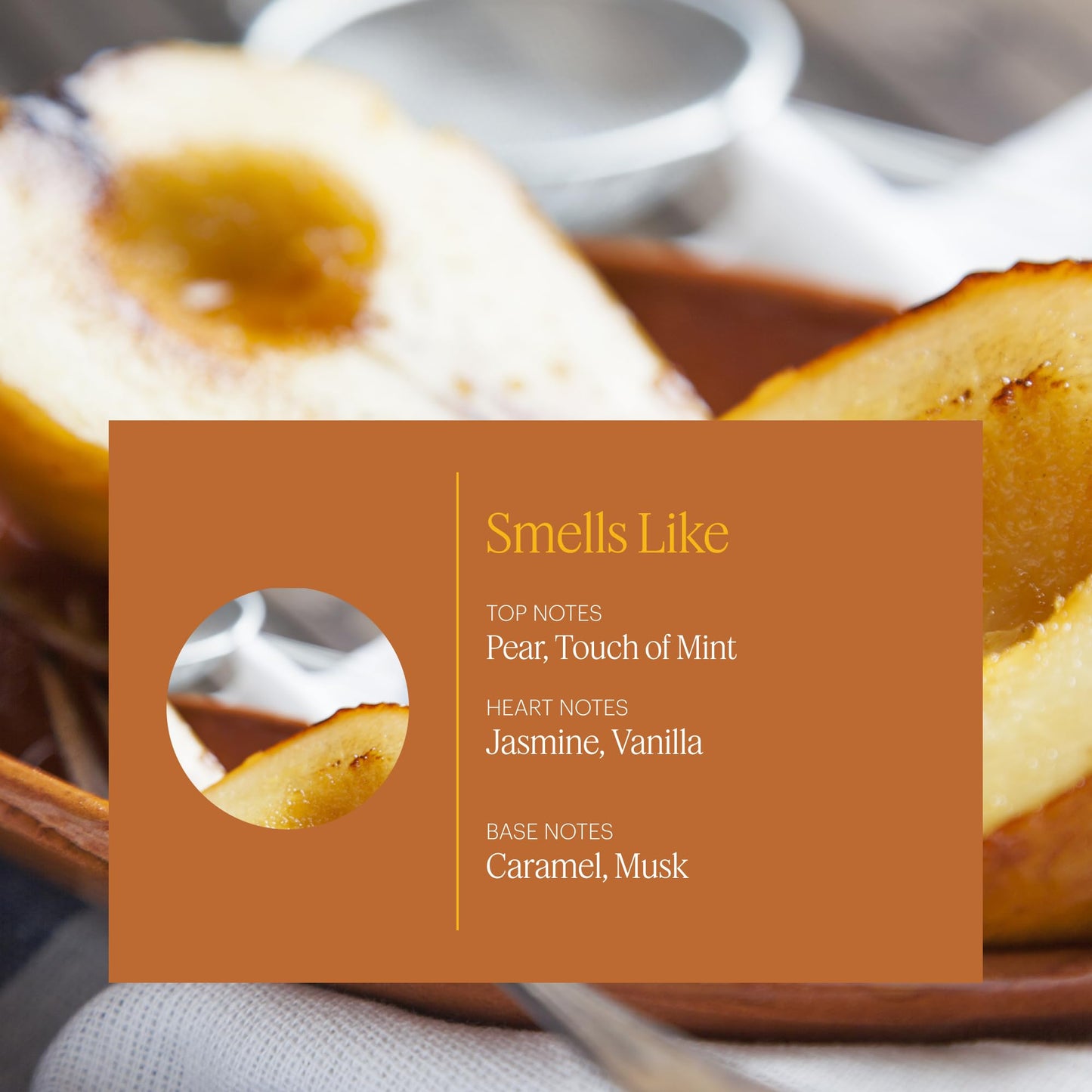 Aera Mini Pear Brulee – Essential Oil for Home | Vanilla & Hazelnut Fragrance