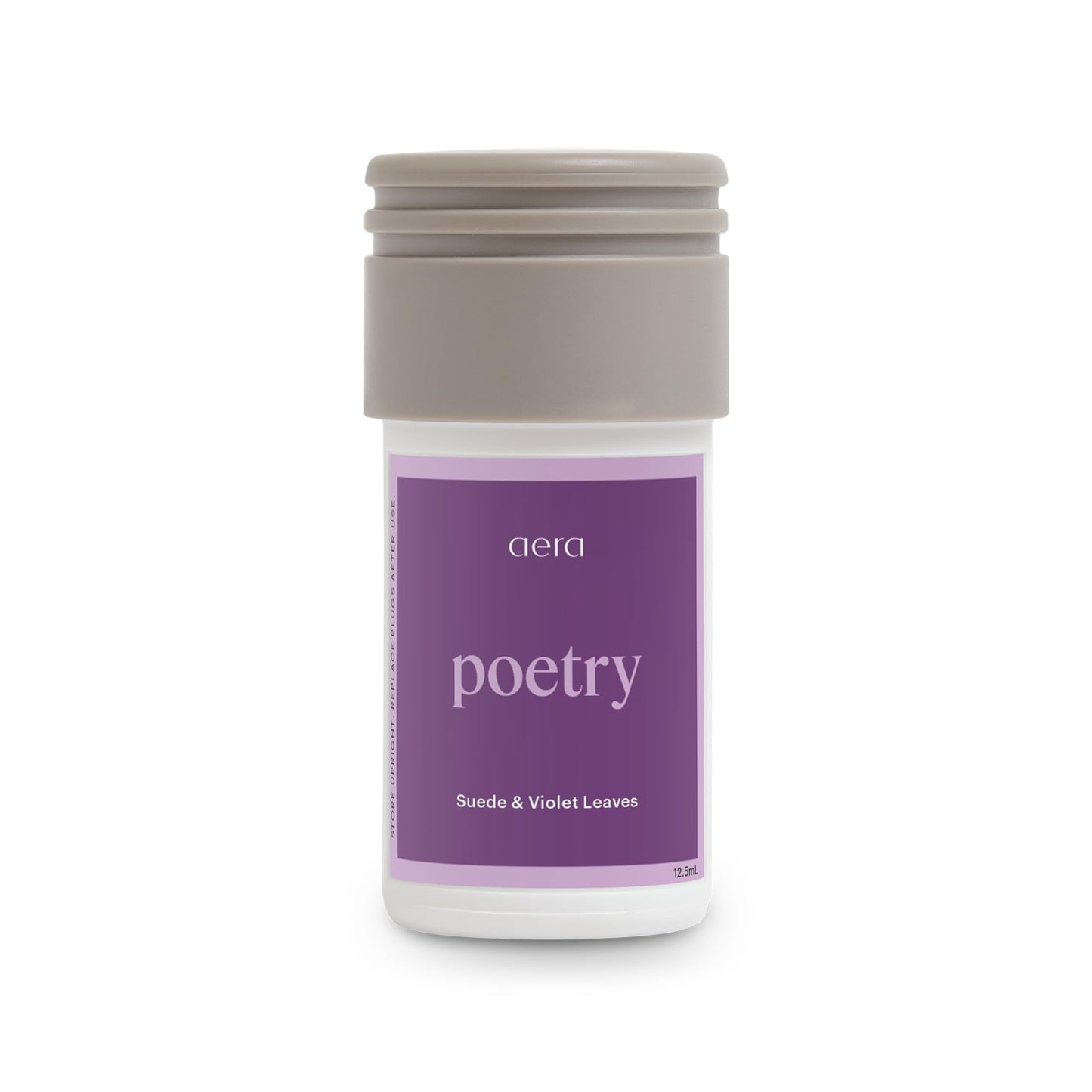 Aera Mini Poetry - Essential Oil for Home | Suede, Violet, Vetiver & Eucalyptus