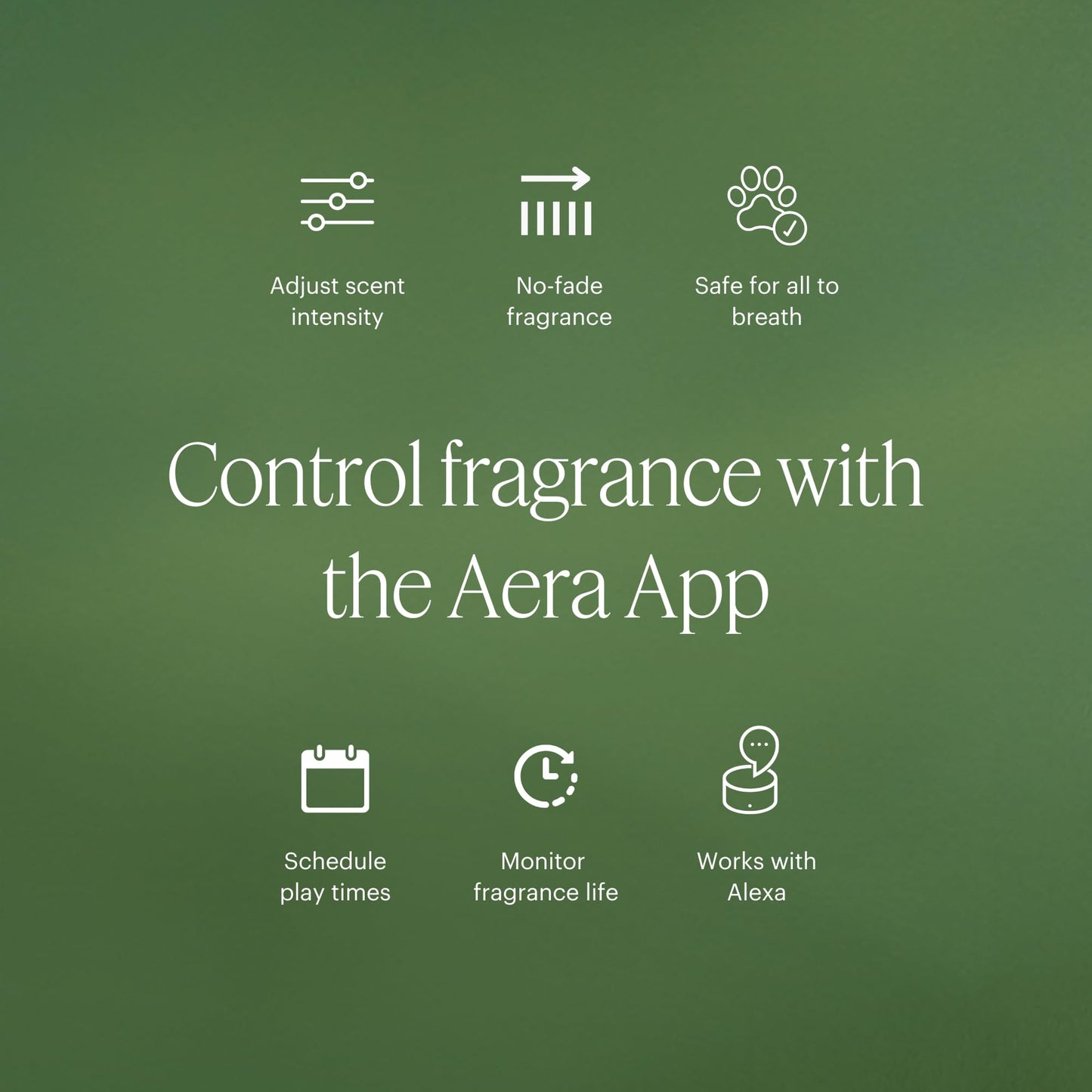 Aera Mini Snowfall – Smart Home Scent Refill – Crisp Winter and Pine Fragrance – Lasts Up to 3 Months – Works with The Aera Mini Diffuser