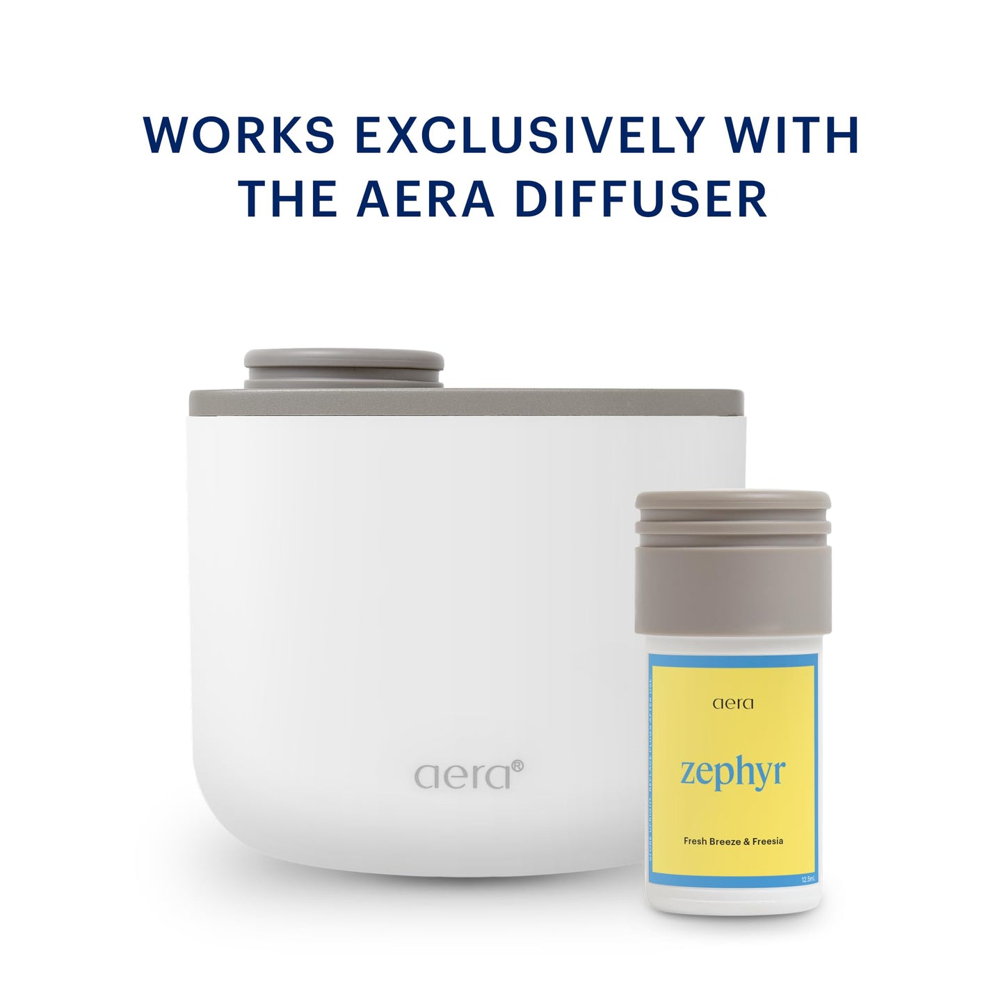 AERA Mini Zephyr: Essential Oil Capsule for Mini Diffuser (Lotus, Sandalwood, Lily)