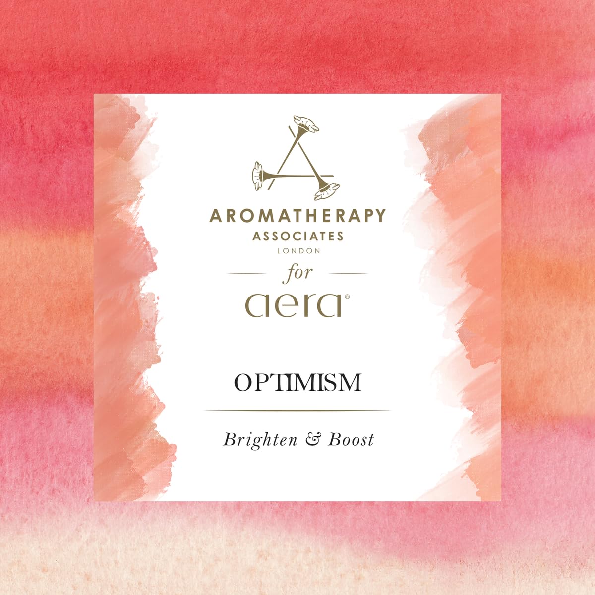Aera Optimism Aromatherapy Essential Oil Refill – Bergamot, Damask Rose & Basil | Works with The Aera Diffuser