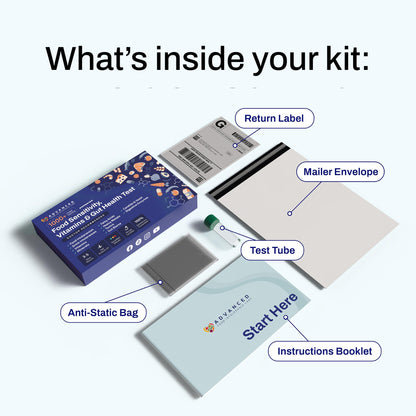 AFIL Premium Food Sensitivity Test Kit for Adults & Kids | Gluten Intolerance