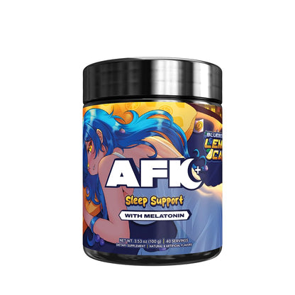 AFK+® with Melatonin: Blueberry Lemon Cake | 40 Servings | Keto Sleep Support