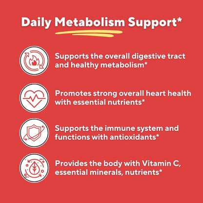 African Mango Capsules for Immune Support, Metabolism & Wellness - Pure 10:1 Irvingia Gabonensis Extract, 180 Veggie Capsules (Non-GMO, Gluten-Free, Vegan)