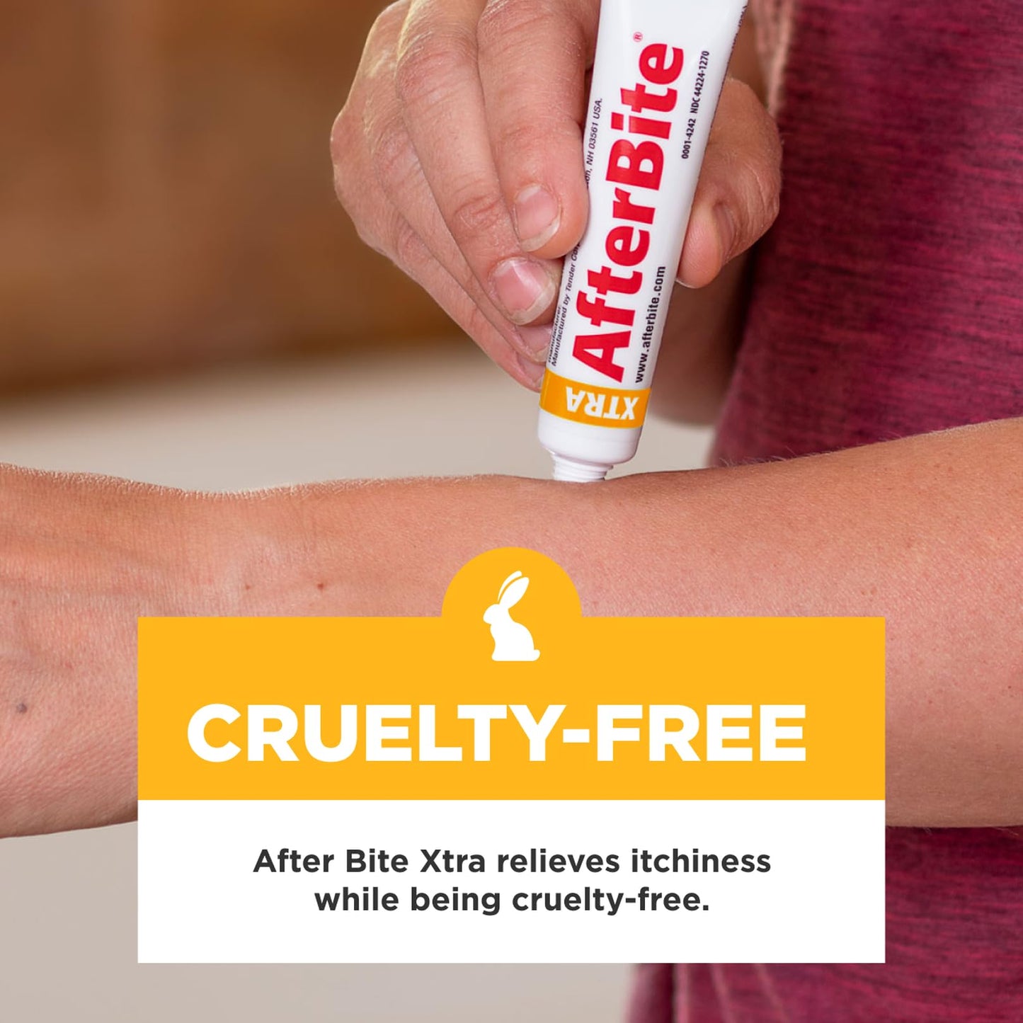 After Bite Xtra Formula Gel - Itch Relief with Diphenhydramine HCl | 0.7 oz Travel Pack (4 Pack) - Mosquito, Bee & Fire Ant Bites