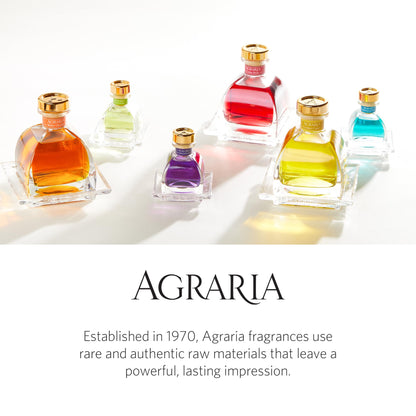 AGRARIA AirEssence Flower & Reed Diffuser Set – Handmade Sola Flower Home Fragrance
