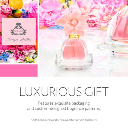 AGRARIA PetiteEssence Flower & Reed Diffuser Set – Hand Crafted Sola Flowers