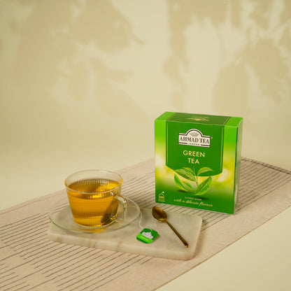 Ahmad Tea Green Tea – Green Tea Teabags 100 ct, Caffeinated & Sugar-Free
