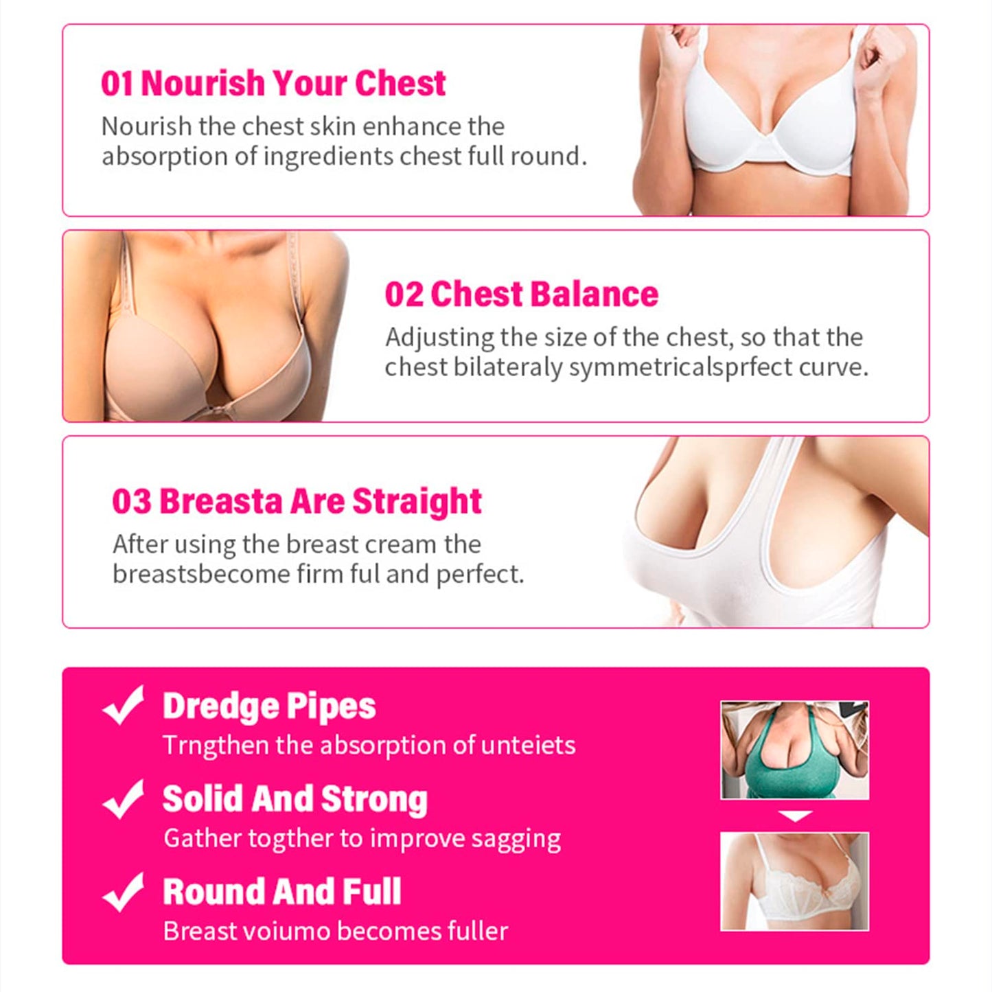AICHUN BEAUTY Breast Reduction Cream – Slimming & Shaping, 100ml (Pack of 2)
