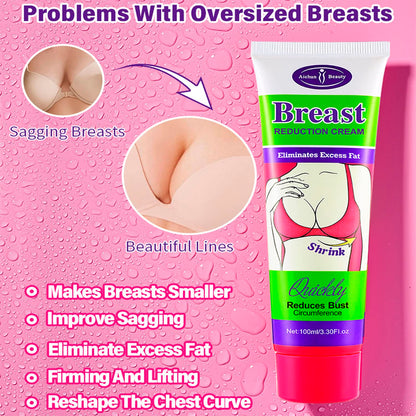 AICHUN BEAUTY Breast Reduction Cream - Shrink Bust, Quick Slimming & Shaping, 100ml