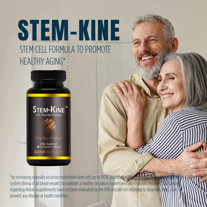 Aidan Stem-Kine Stem Cell Supplements | Clinically Proven, 60 Capsules