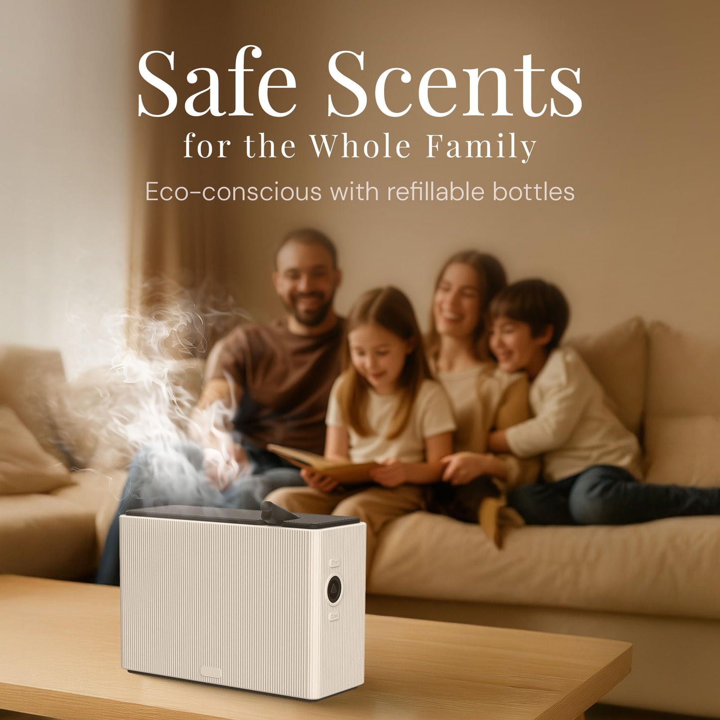 Air Esscentials AE101Bat: Waterless Battery Diffuser with Motion Sensor