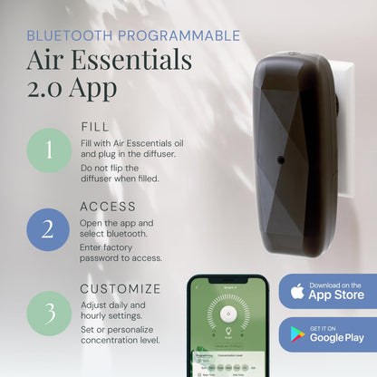 Air Esscentials Diamond Gift Set – Smart Scent Diffuser (Waterless)