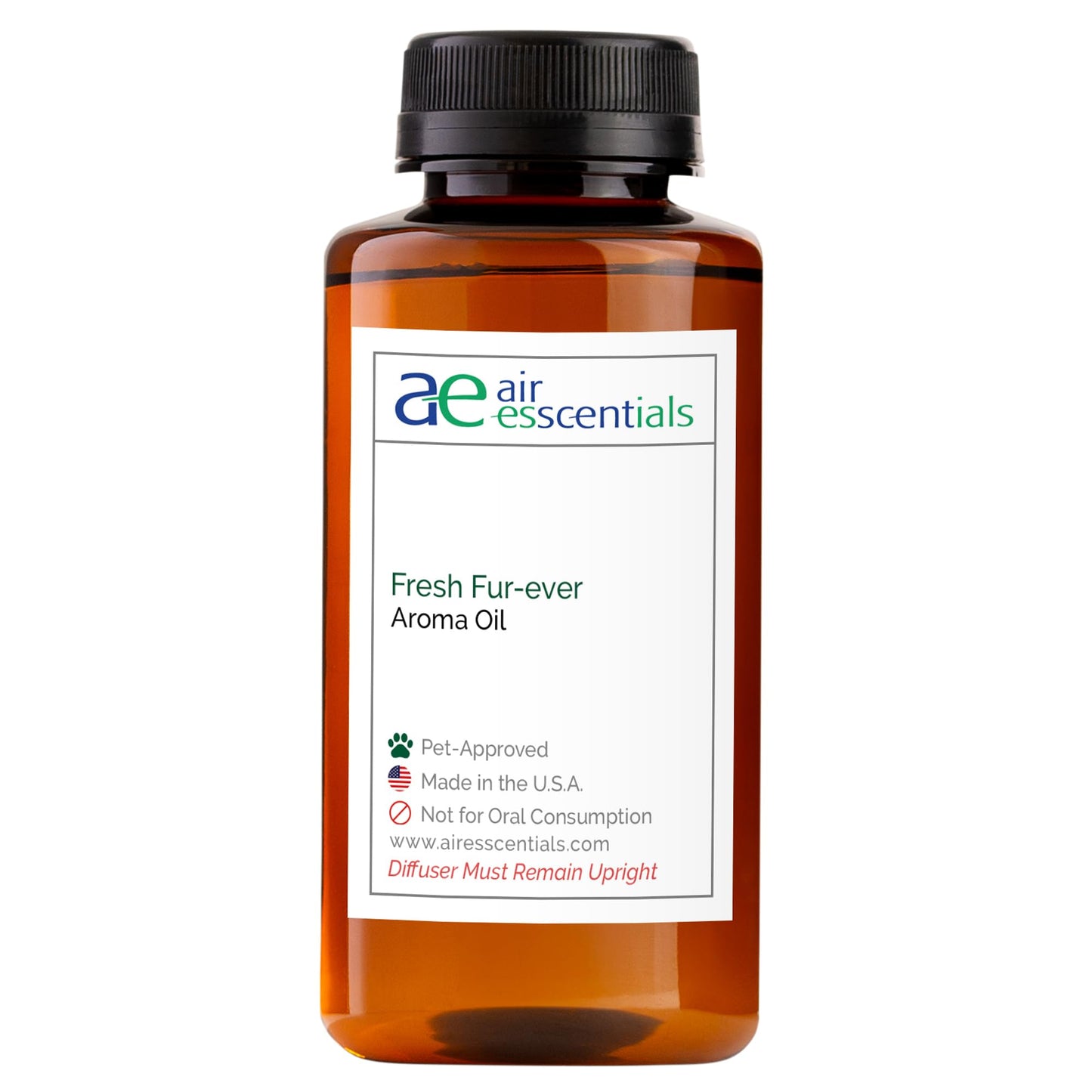 Air Esscentials Fresh Fur-Ever Aroma Oil – Pet-Preferred Pure Essential Oil for Diffusers | Juicy Peach & Lemongrass | 300mL