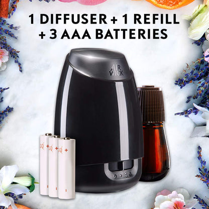 Air Wick Essential Mist Lemon Thyme Refill – 1ct | Essential Oil Diffuser