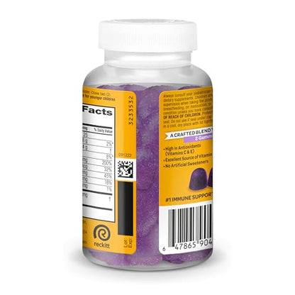 Airborne Elderberry Gummies with Zinc & Vitamin C for Adults – Immune Support